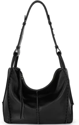 The Sak Los Feliz Hobo Purse - Premium Large Leather Women's Handbag for Everyday & Travel - Durable Purse With Zipper Pocket