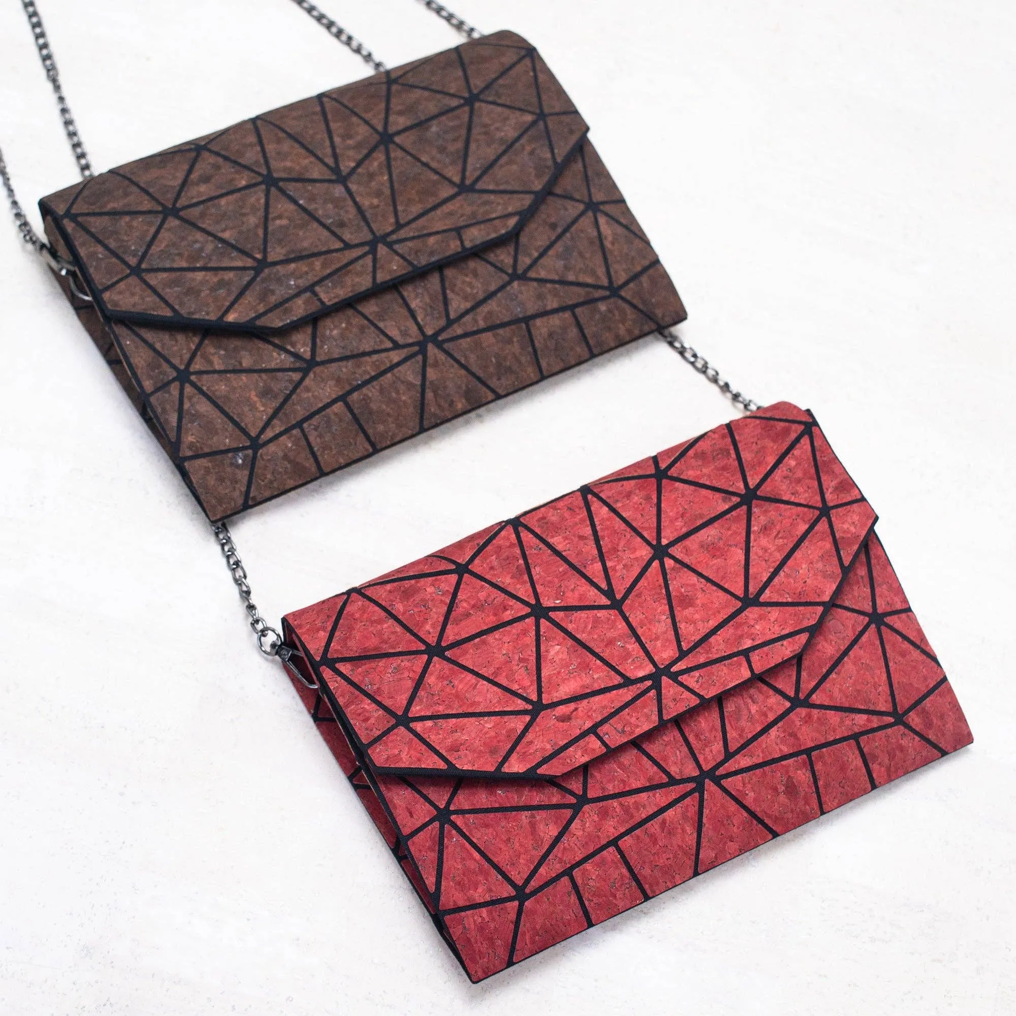 The Terrazzo Twist: Eco-Friendly & Chic Crossbody Clutch
