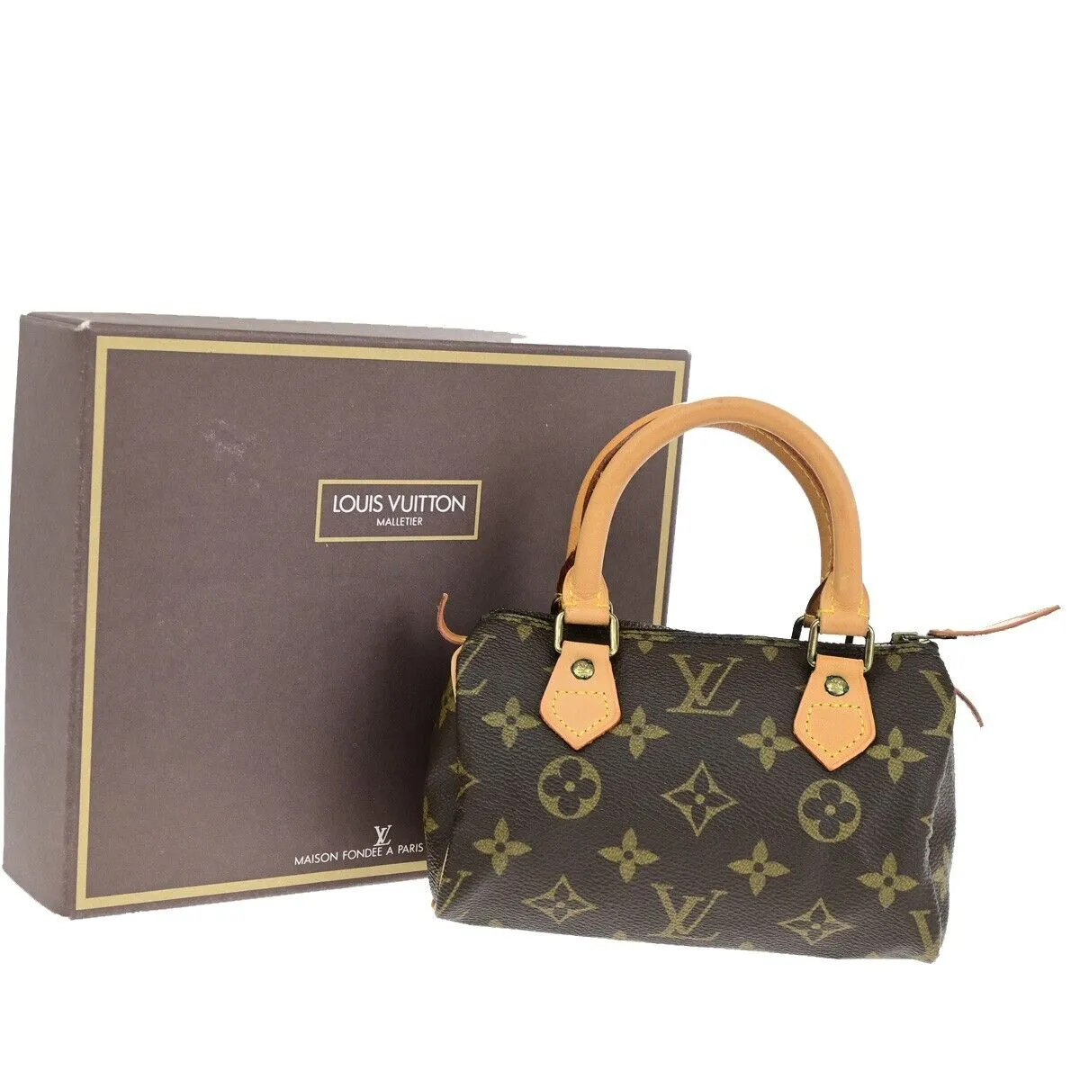 Trendy Inspired Louis Vuitton Mini Speedy Handbag