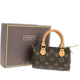 Trendy Inspired Louis Vuitton Mini Speedy Handbag