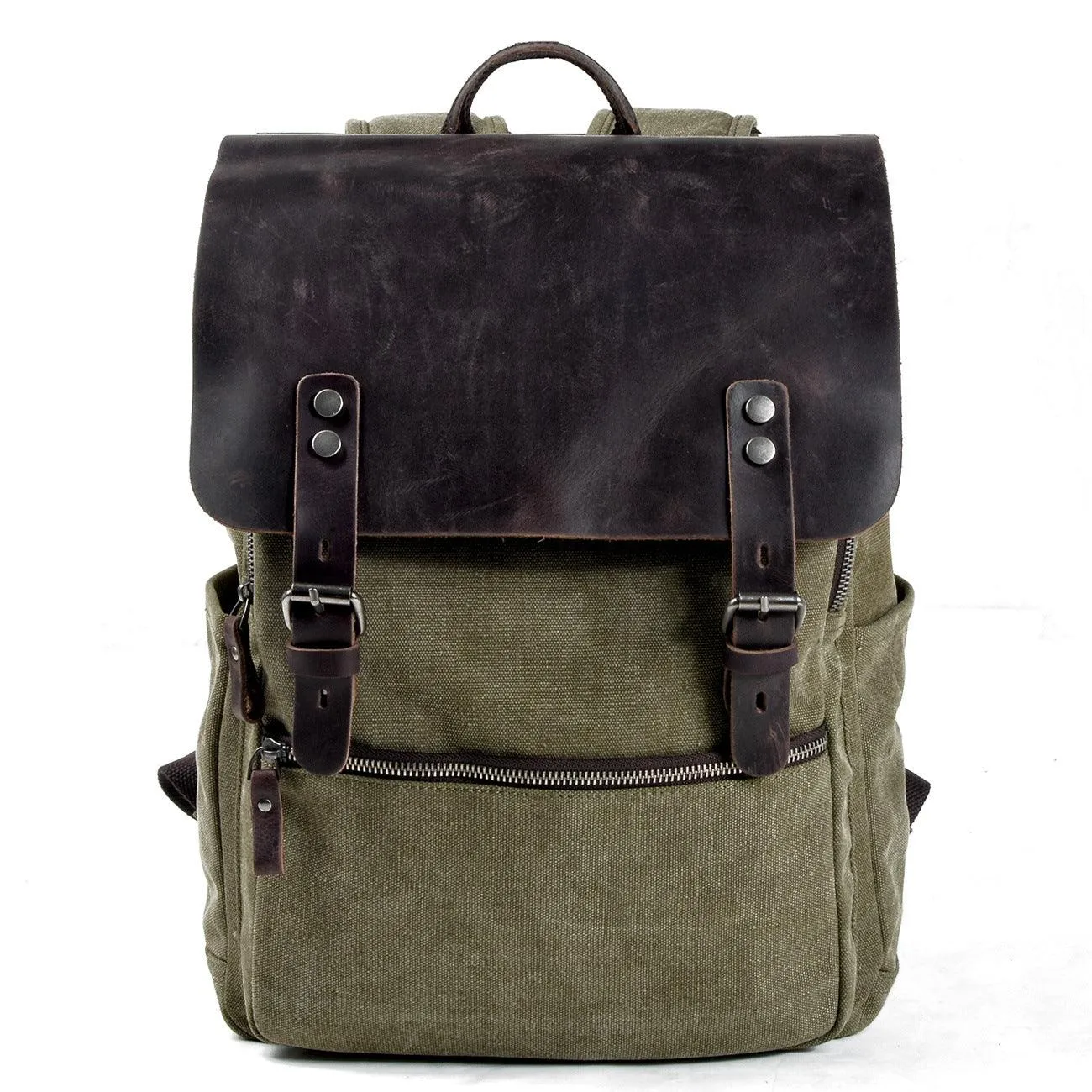 Vintage Casual Canvas Laptop Backpack