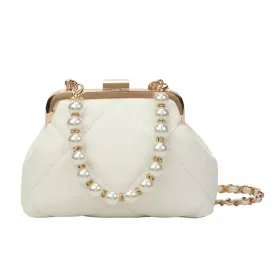 White Wedding Purse