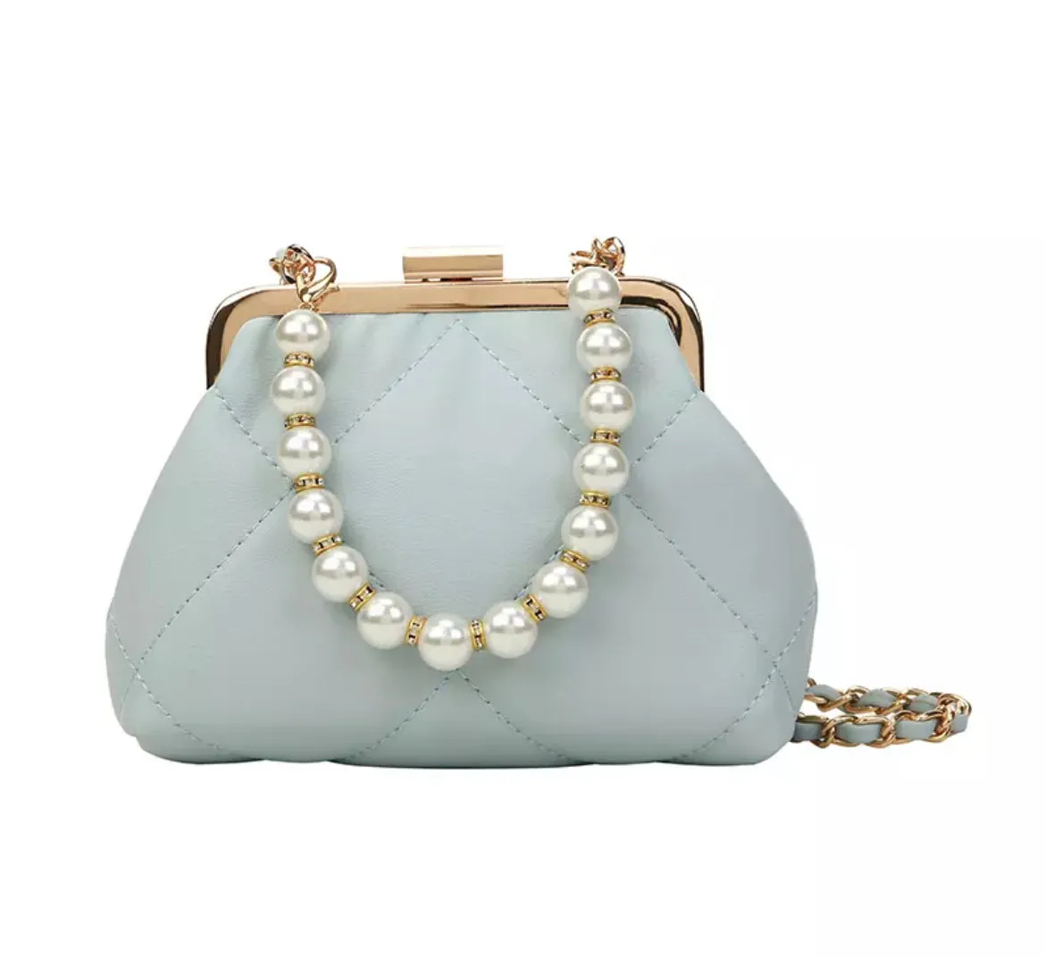 White Wedding Purse
