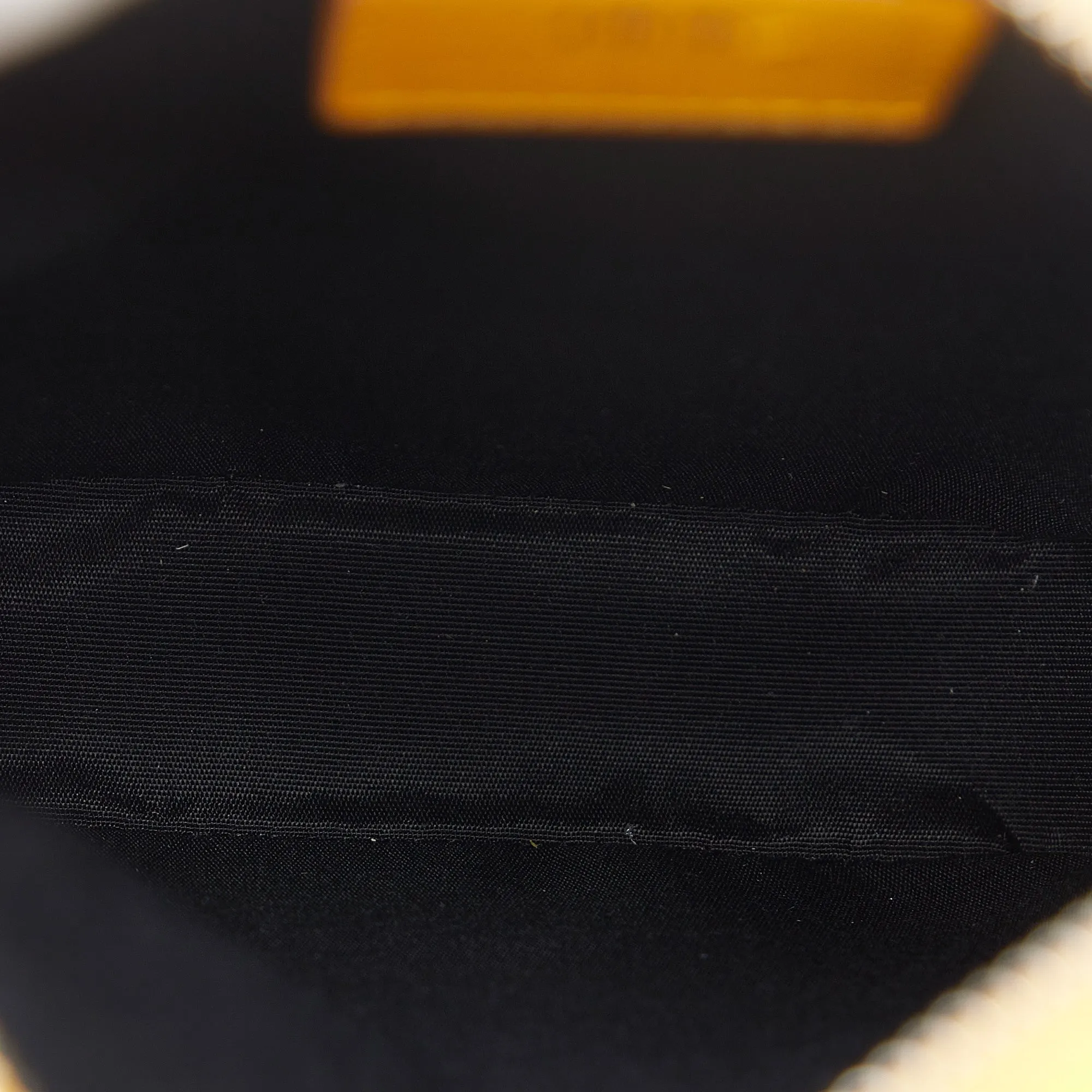 Yellow Dior Oblique World Tour Messenger Bag